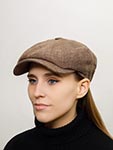 Кепка WIGENS арт. 101853 NEWSBOY RETRO CAP (коричневый)
